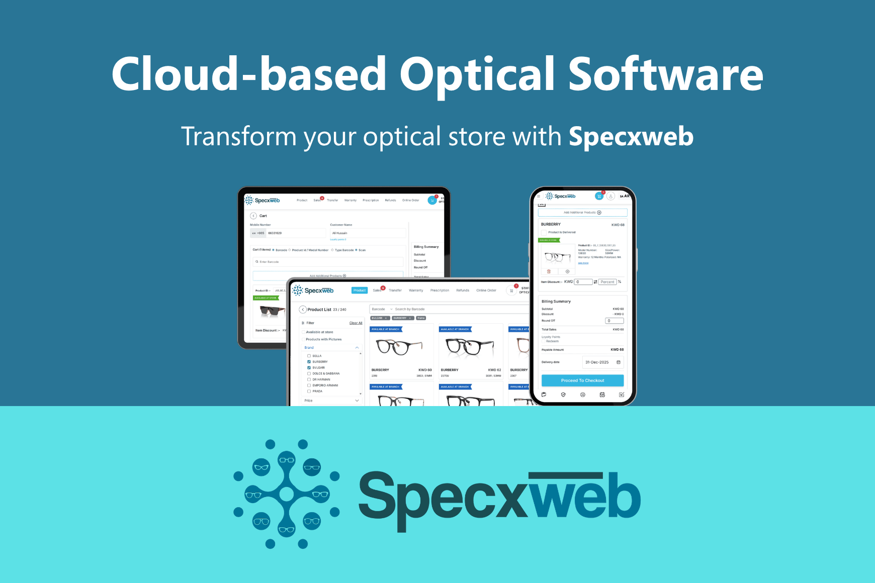 Optical software for optical business Kuwait